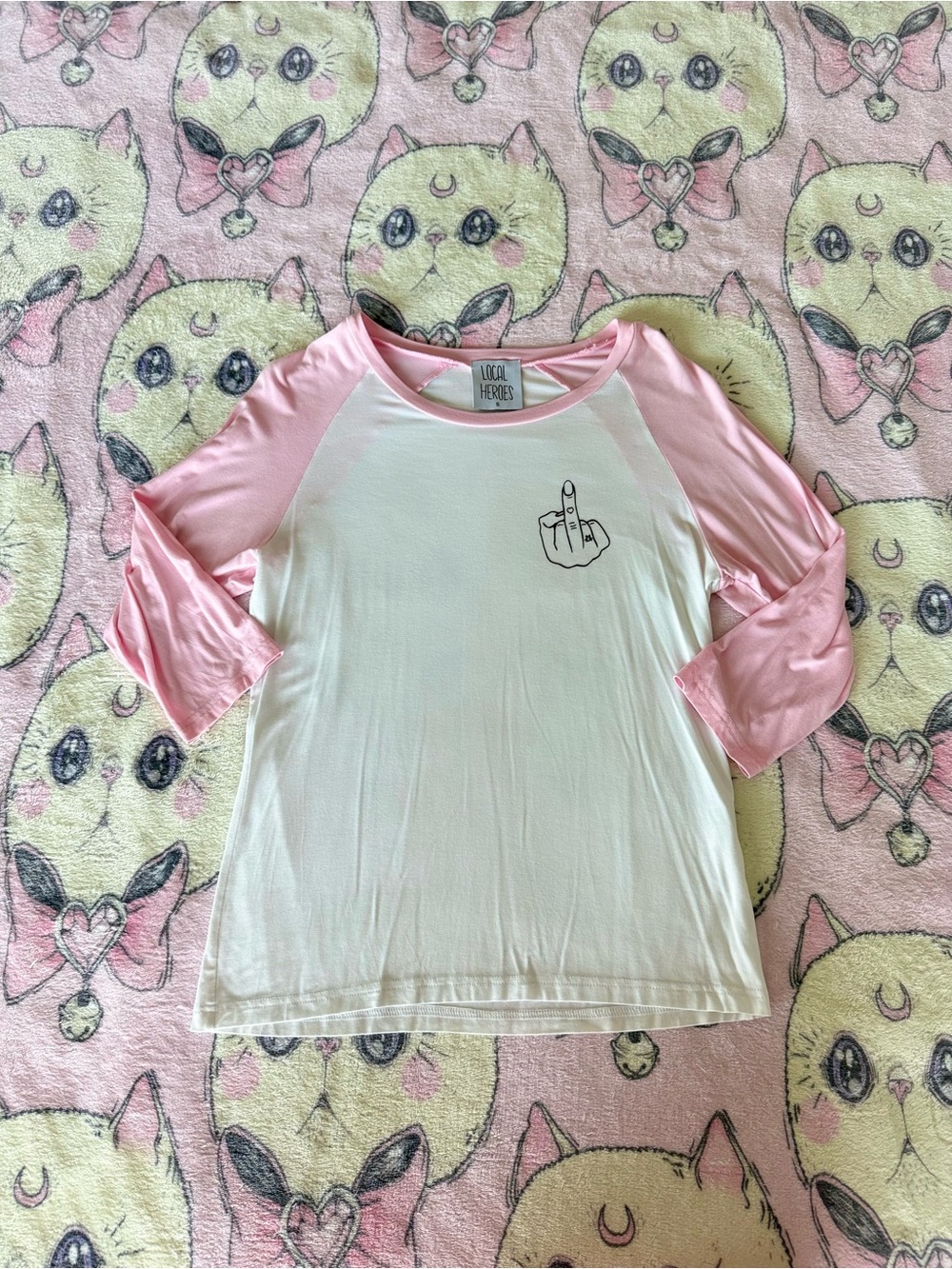Local Heroes x Revolve “Middle Finger” Tee